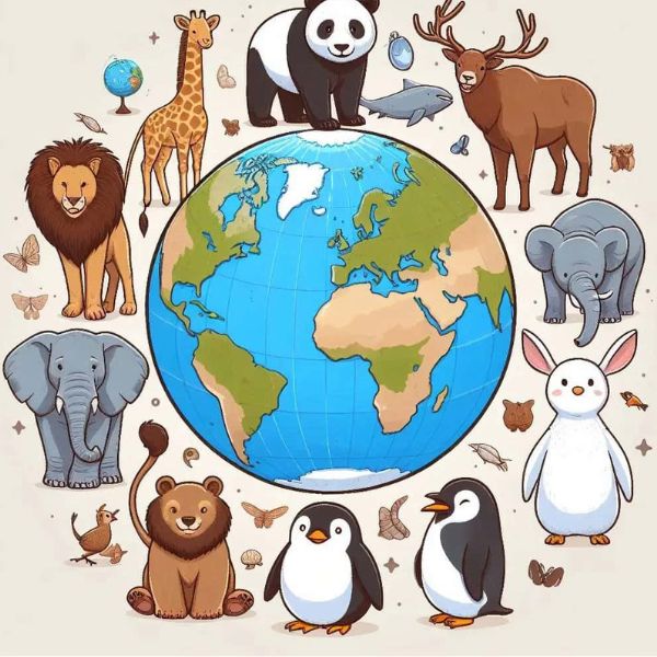 Quiénes Somos Animales alrededor del Mundo