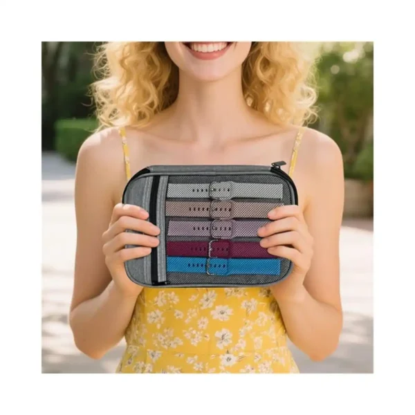 Correas de silicona con funda de almacenamiento para Samsung Galaxy Watch