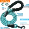 Collar Reflectante para Perros con Correa Incluida – Ajustable, Acolchado y Transpirable