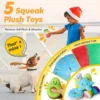 Pack de Juguetes para Cachorros – 25 Unidades- Mordedores, Peluches con Sonido, Pelota de Premios y Cuerdas Resistentes (Perros Pequeños)