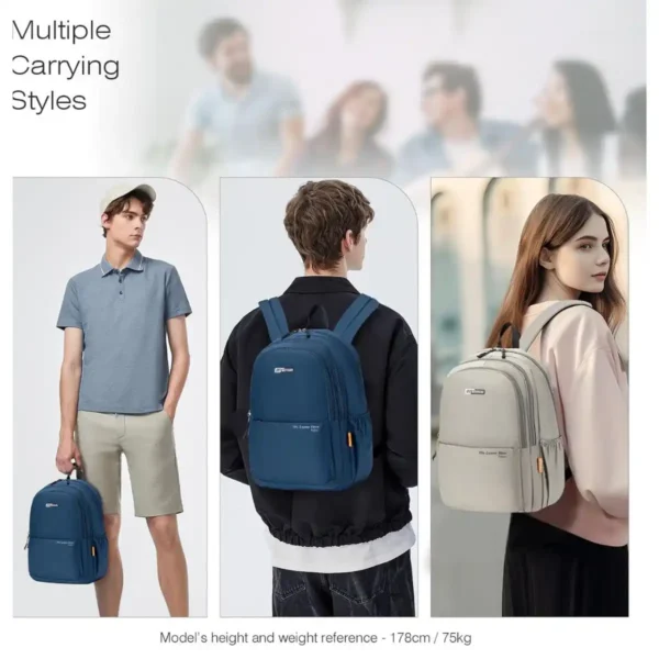 SPAHER Mochila de Viaje Impermeable y Ligera para Hombre y Mujer de  40x30x20 cm – Mochila de Cabina 25L