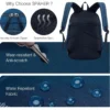 SPAHER Mochila de Viaje Impermeable y Ligera para Hombre y Mujer de  40x30x20 cm – Mochila de Cabina 25L