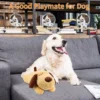 Juguete para cachorros con latidos del corazón y bolsa caliente – Peluche calmante contra la ansiedad de perros