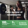 Optimum Nutrition Creatina Micronizada en Polvo Sin Sabor – 187 g (55 servicios) – Monohidrato 100 % Puro.