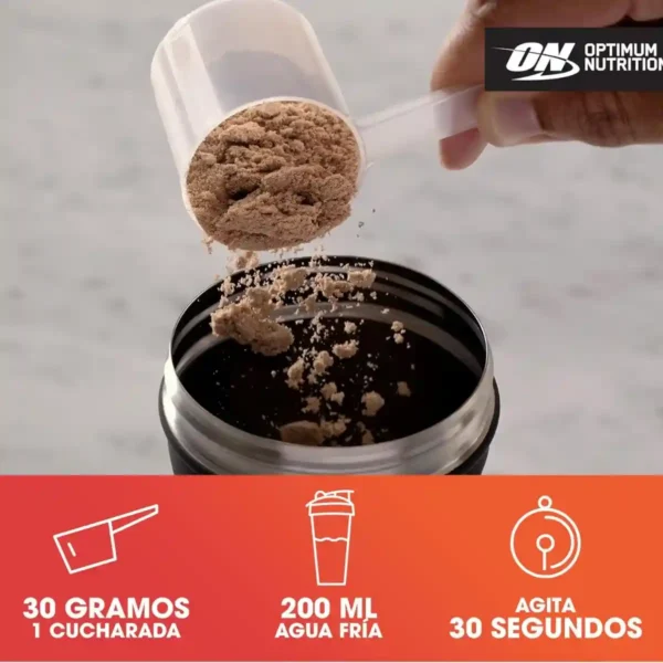 Proteína Whey Optimum Nutrition Gold Standard 100% – Doble Chocolate 2.26kg