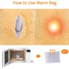 Juguete para cachorros con latidos del corazón y bolsa caliente – Peluche calmante contra la ansiedad de perros