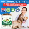 BARK&SPARK Omega 3 para Perros – 180 Golosinas de Aceite de Pescado | Salud de Piel, Pelaje y Articulaciones