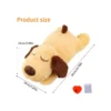 Juguete para cachorros con latidos del corazón y bolsa caliente – Peluche calmante contra la ansiedad de perros