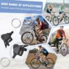 Par de Cambios de Bicicleta 3x10 Velocidades – Palancas de Cambio Izquierda y Derecha con Cables para MTB, Carretera y BMX