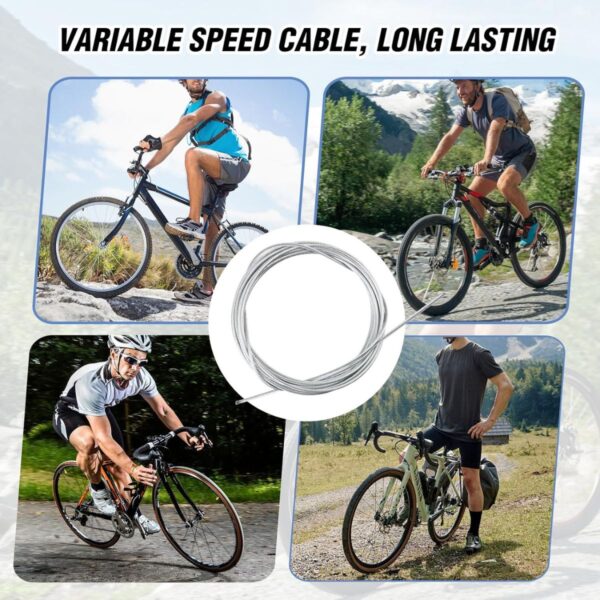 Par de Cambios de Bicicleta 3x10 Velocidades – Palancas de Cambio Izquierda y Derecha con Cables para MTB, Carretera y BMX