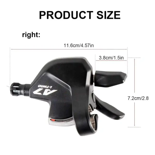 Chooee Palanca de cambio de bicicleta 3x10 Velocidades | Compatible Shimano & Sram MTB