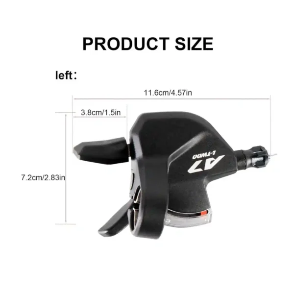 Chooee Palanca de cambio de bicicleta 3x10 Velocidades | Compatible Shimano & Sram MTB