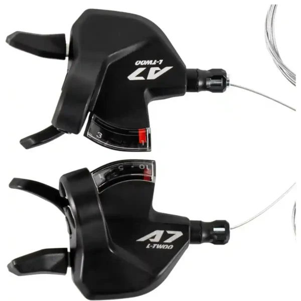 Chooee Palanca de cambio de bicicleta 3x10 Velocidades | Compatible Shimano & Sram MTB