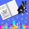 Notebook Meet Your Friends: Cuaderno para Escribir, Conocer y Colorear Perros