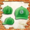 Disfraz Super Bros para Adultos con Accesorios – Sombrero, Bigote, Guantes y Tirantes para Cosplay o Fiestas
