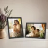 Ditwis Juego de 4 Marcos de Fotos 13x18 cm Negro: Decoración Clásica para Pared o Mesa
