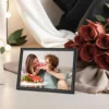 Ditwis Juego de 4 Marcos de Fotos 13x18 cm Negro: Decoración Clásica para Pared o Mesa