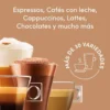 Cápsulas de Café NESCAFÉ Dolce Gusto Cortado: 90 Cápsulas de Café Intenso con Notas a Almendra Tostada