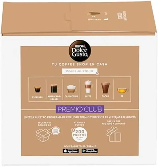 Cápsulas de Café NESCAFÉ Dolce Gusto Cortado: 90 Cápsulas de Café Intenso con Notas a Almendra Tostada