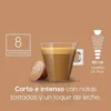 Cápsulas de Café NESCAFÉ Dolce Gusto Cortado: 90 Cápsulas de Café Intenso con Notas a Almendra Tostada